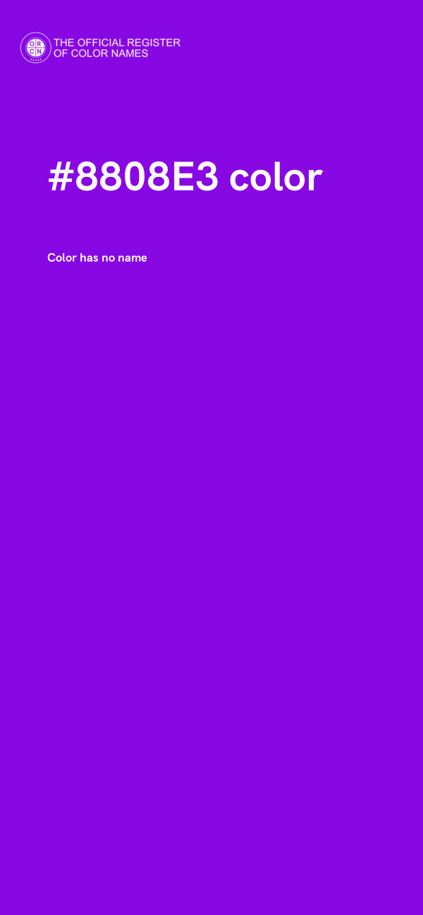 #8808E3 color image
