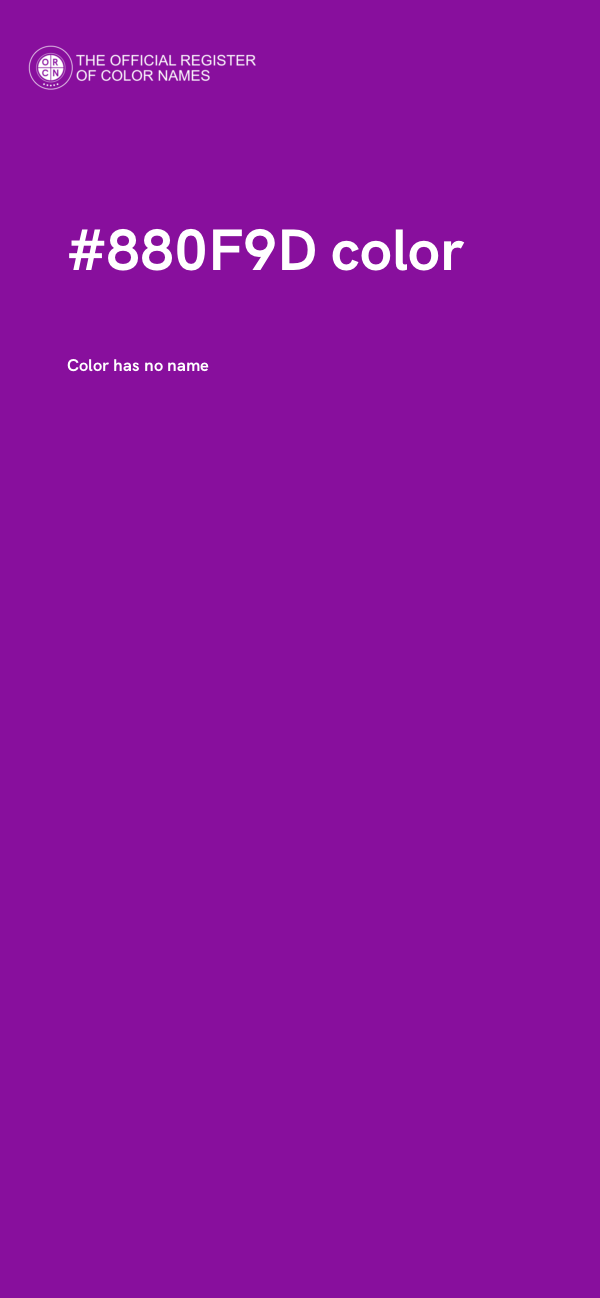 #880F9D color image