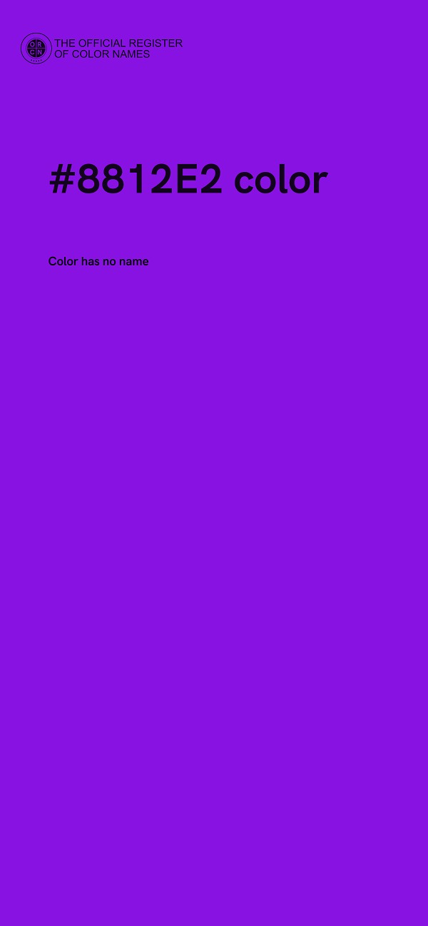 #8812E2 color image