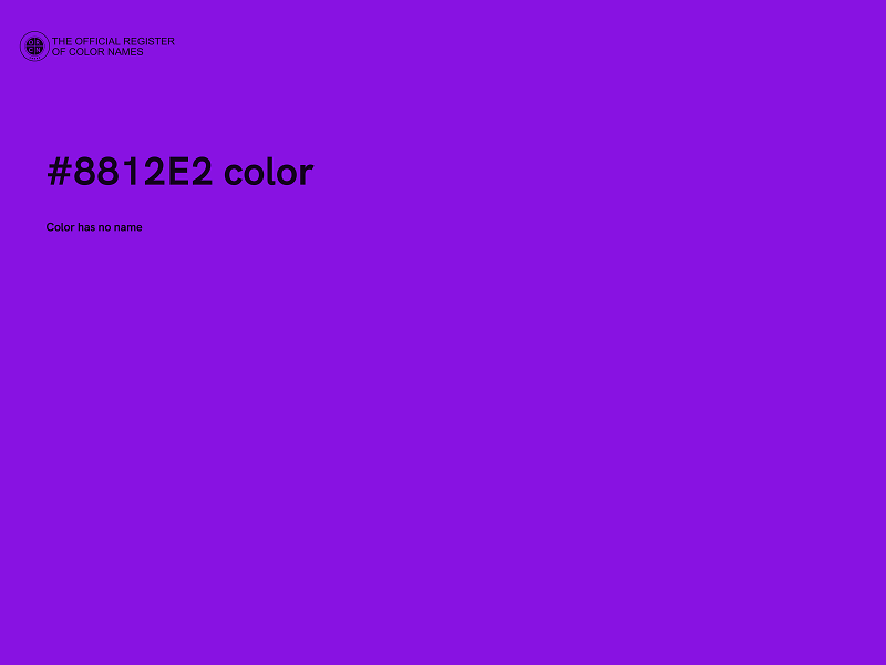 #8812E2 color image