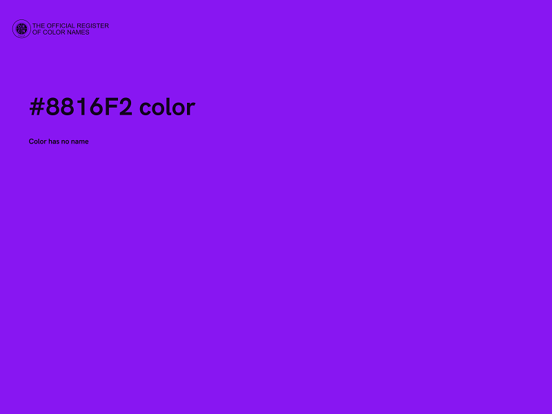 #8816F2 color image