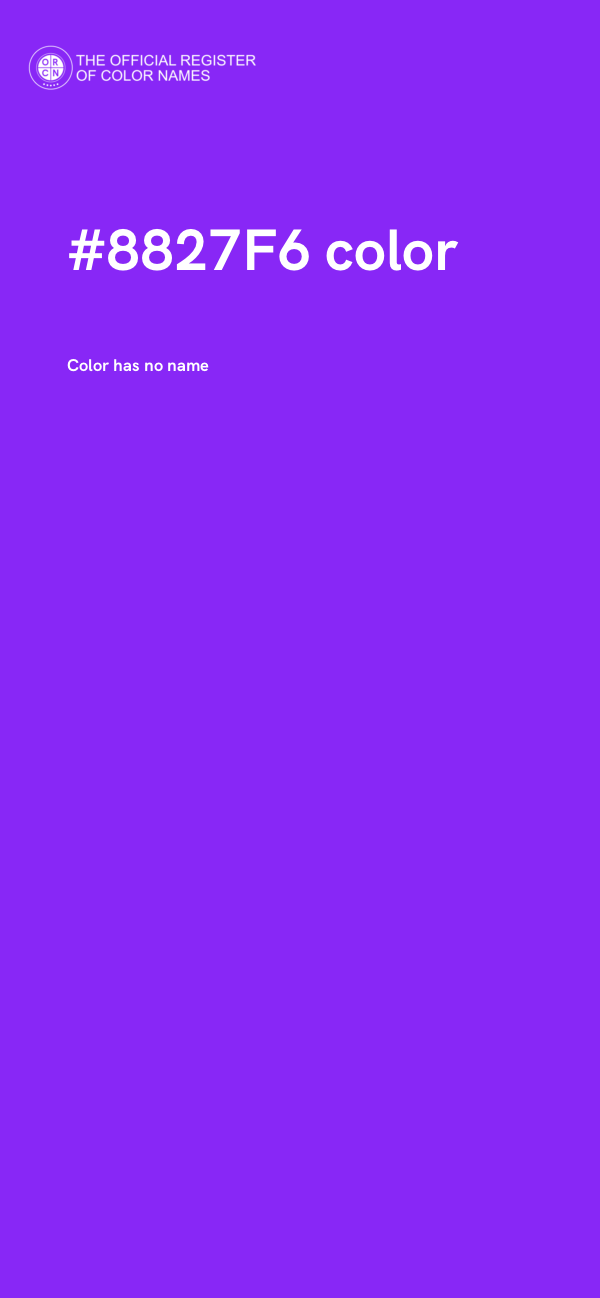 #8827F6 color image