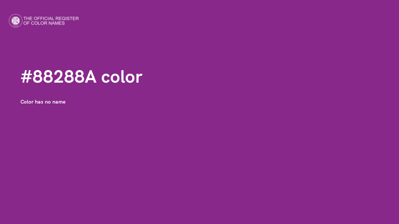 #88288A color image