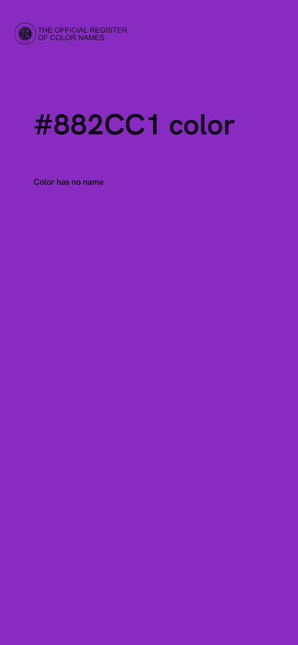 #882CC1 color image