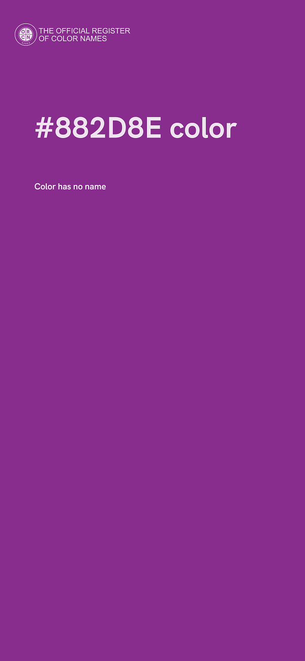 #882D8E color image