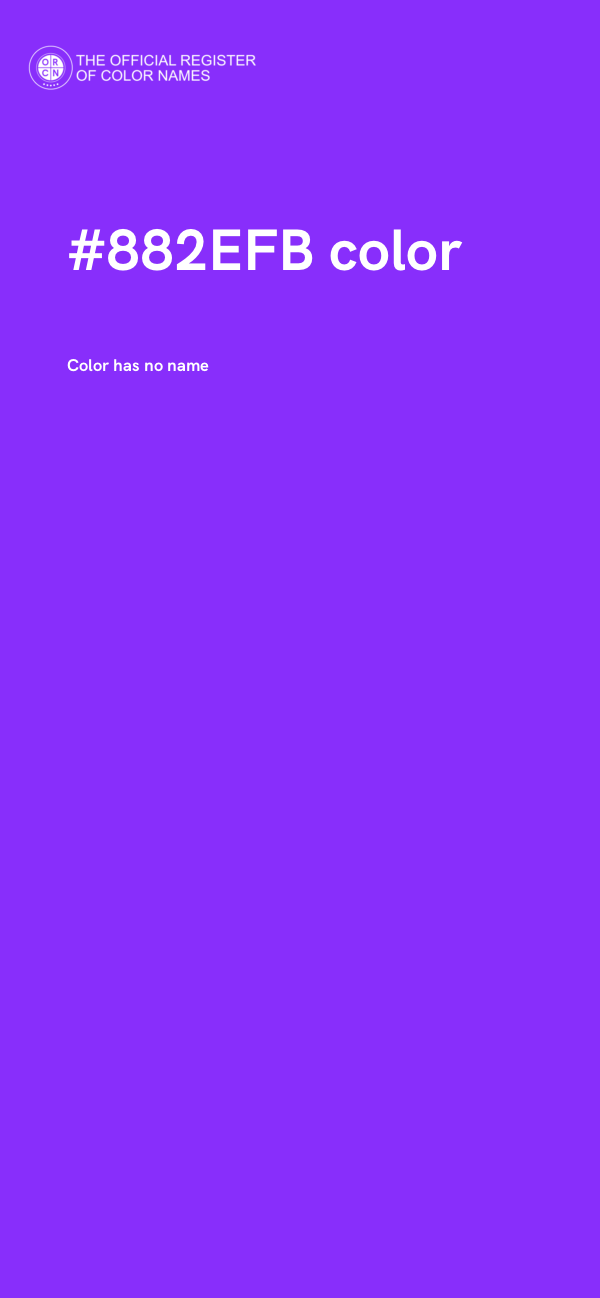 #882EFB color image
