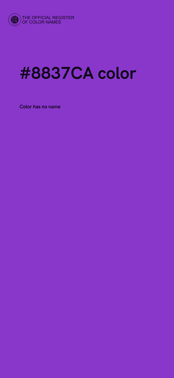 #8837CA color image