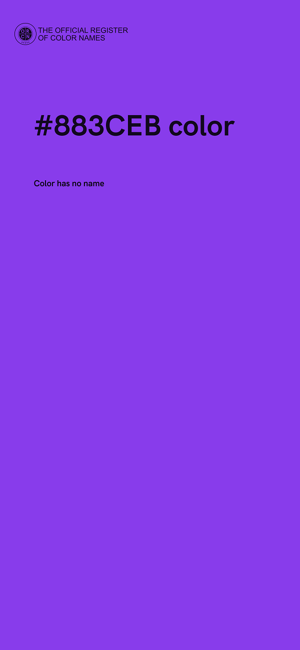 #883CEB color image