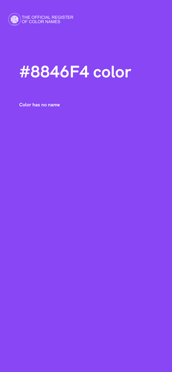 #8846F4 color image