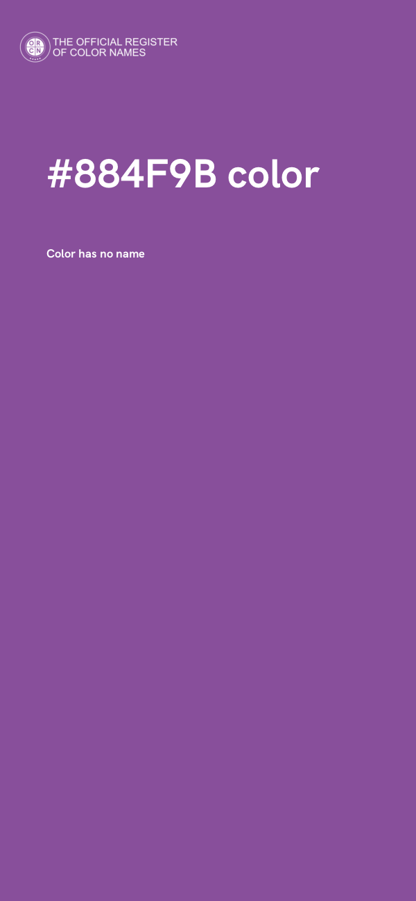 #884F9B color image