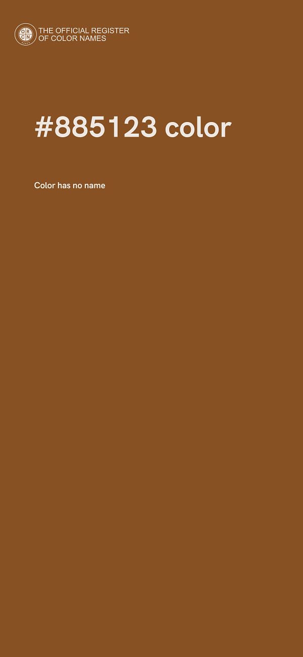 #885123 color image