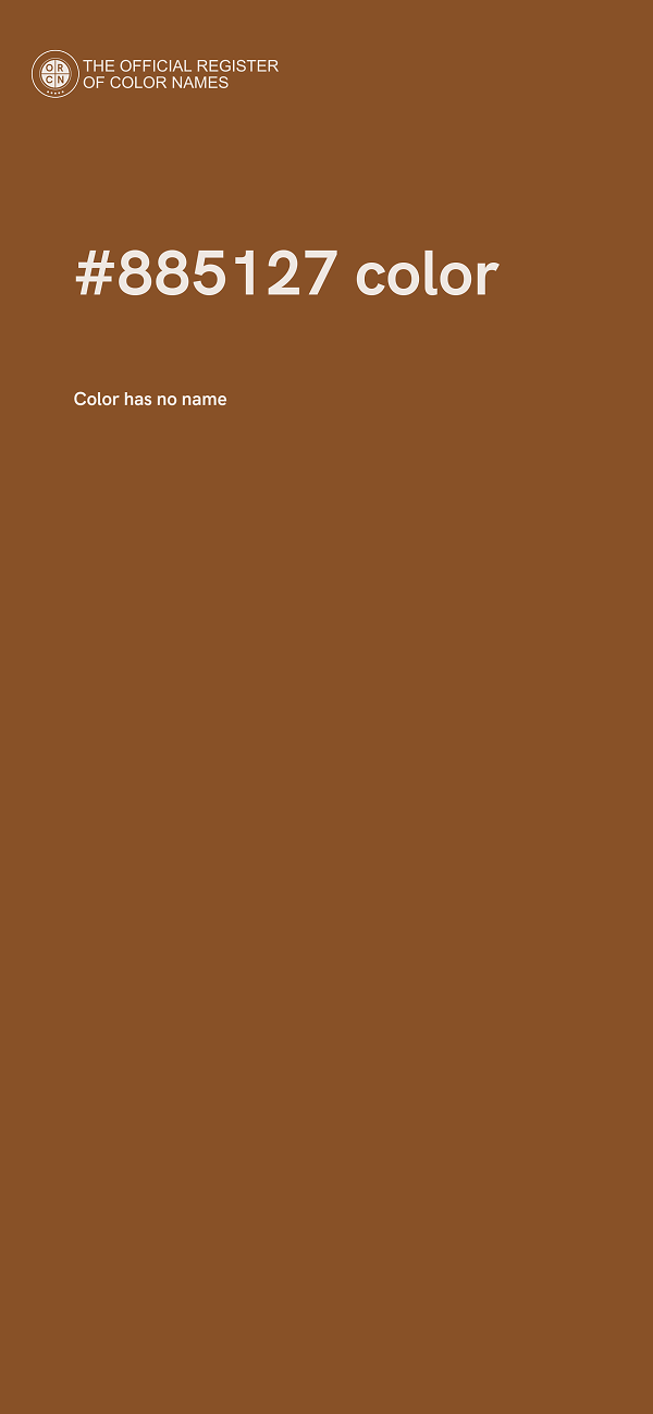#885127 color image