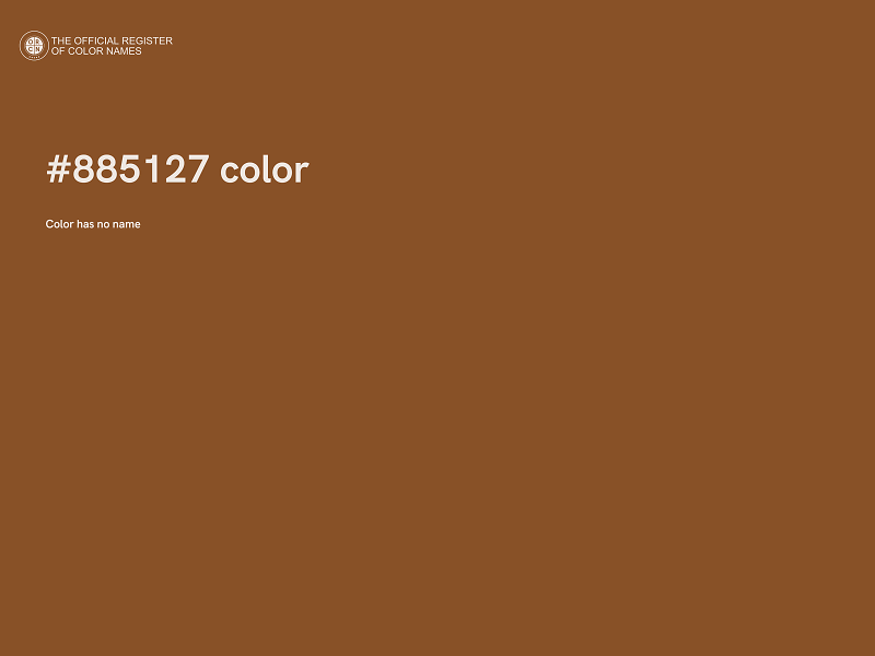 #885127 color image