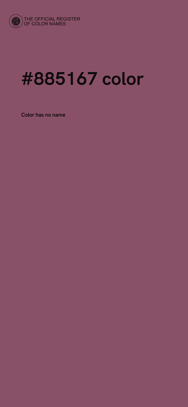 #885167 color image
