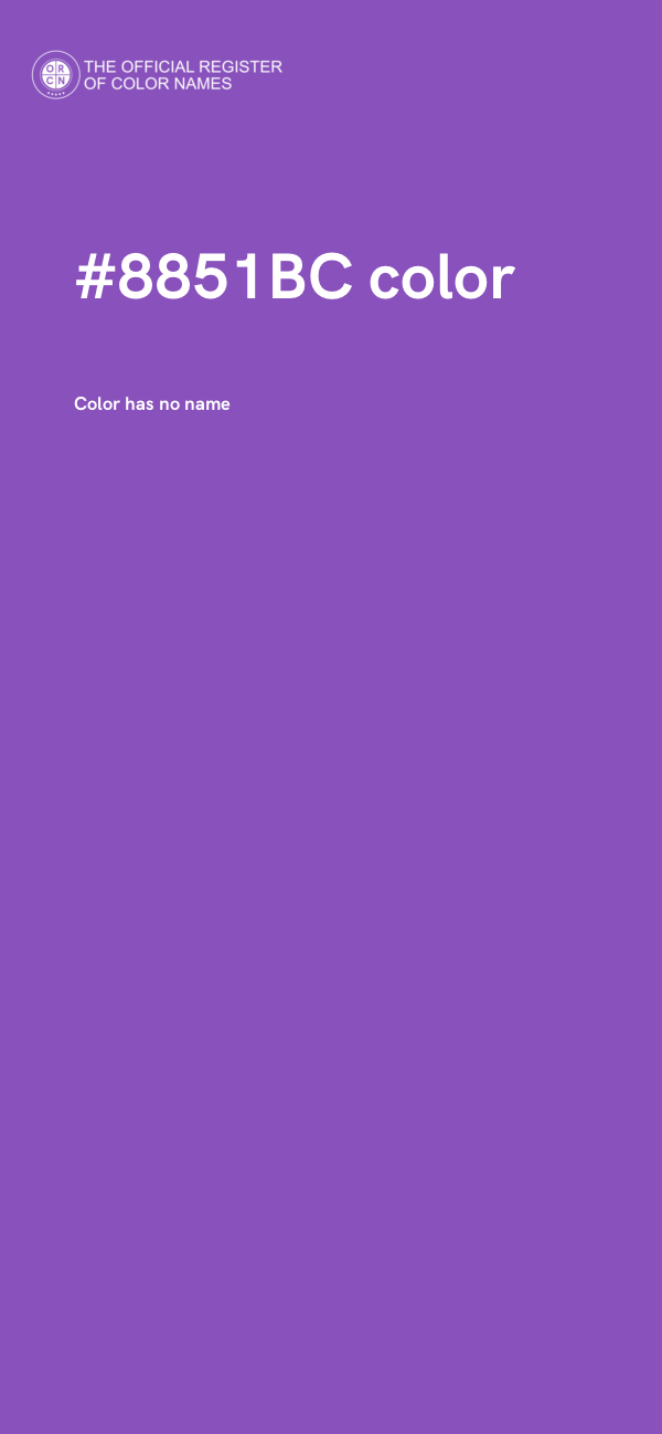#8851BC color image