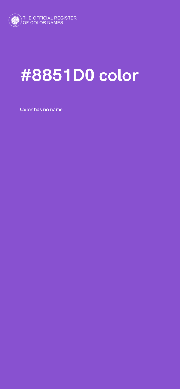 #8851D0 color image