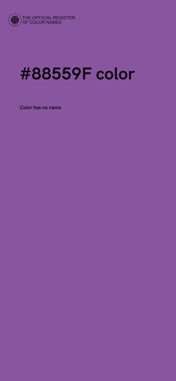 #88559F color image