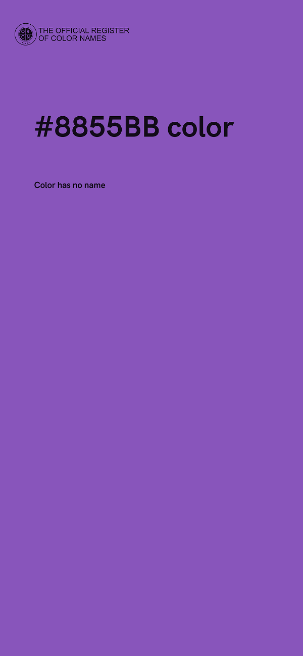 #8855BB color image