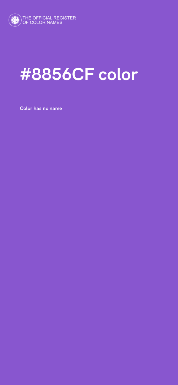 #8856CF color image