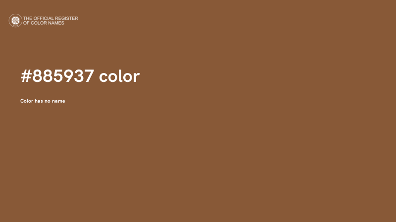 #885937 color image