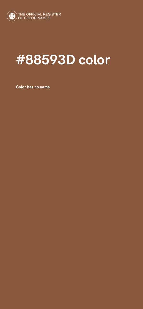 #88593D color image