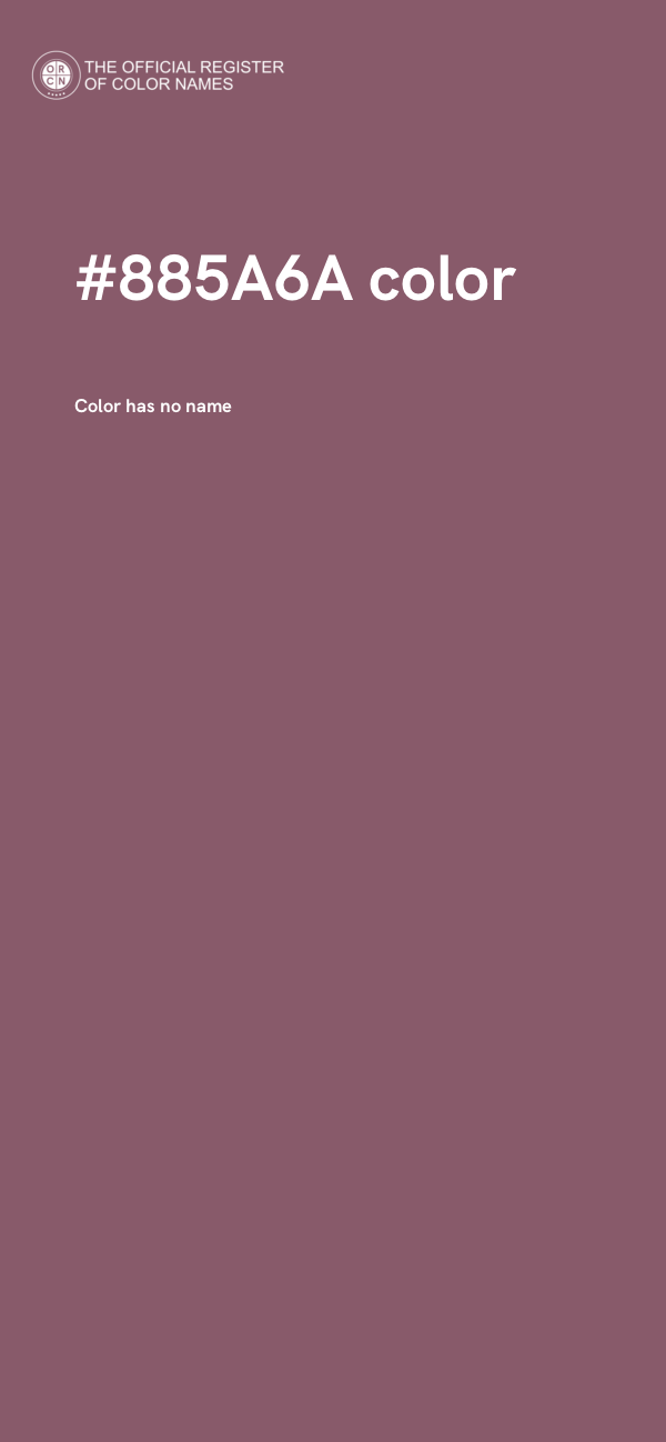 #885A6A color image
