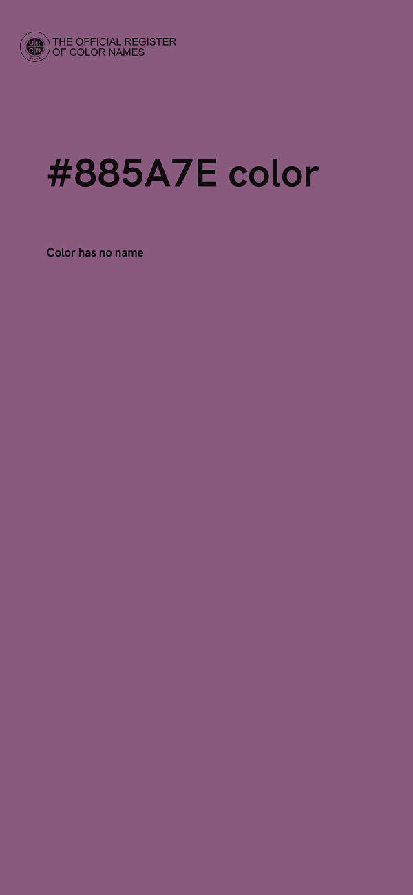 #885A7E color image
