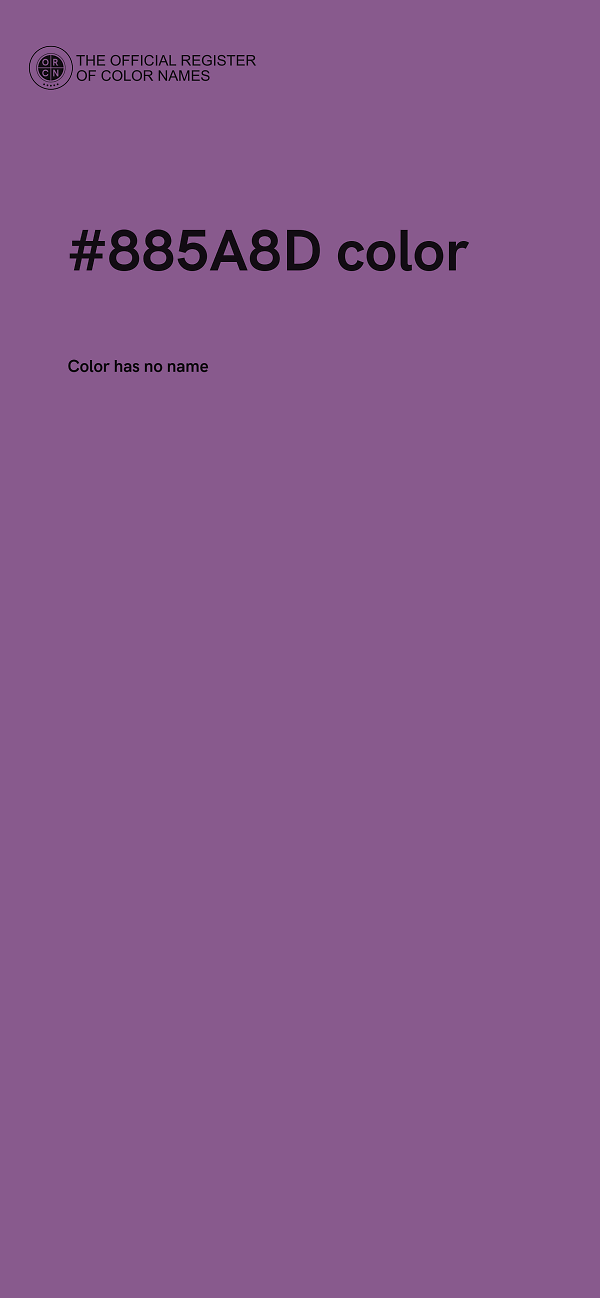 #885A8D color image