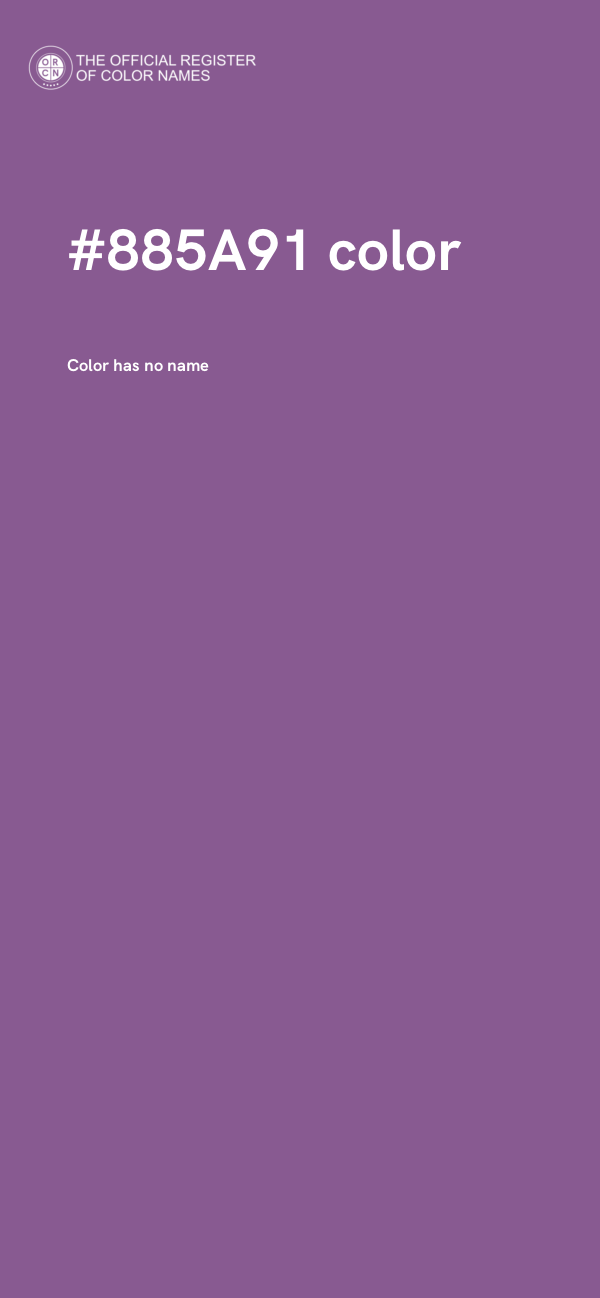 #885A91 color image