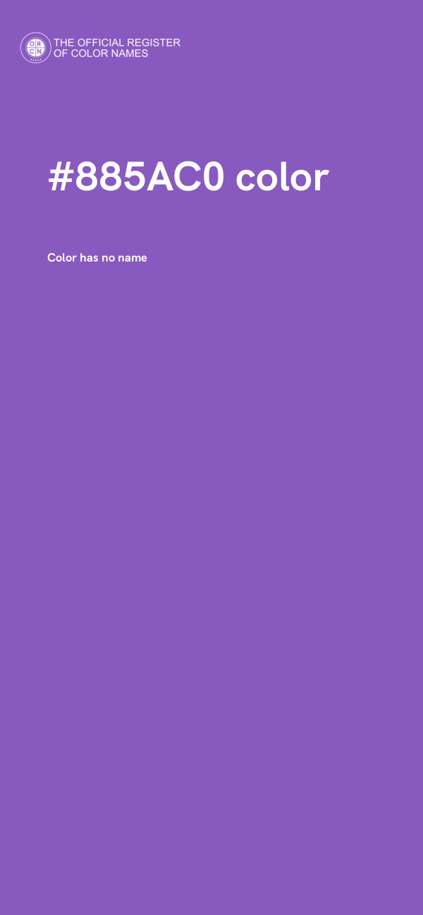 #885AC0 color image