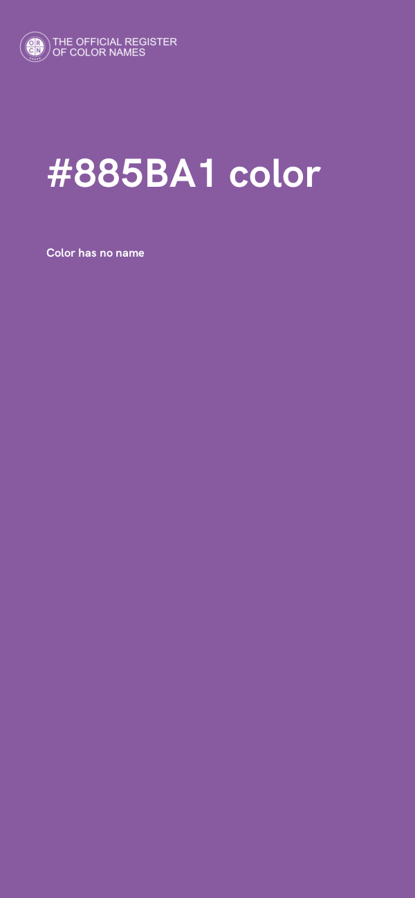 #885BA1 color image