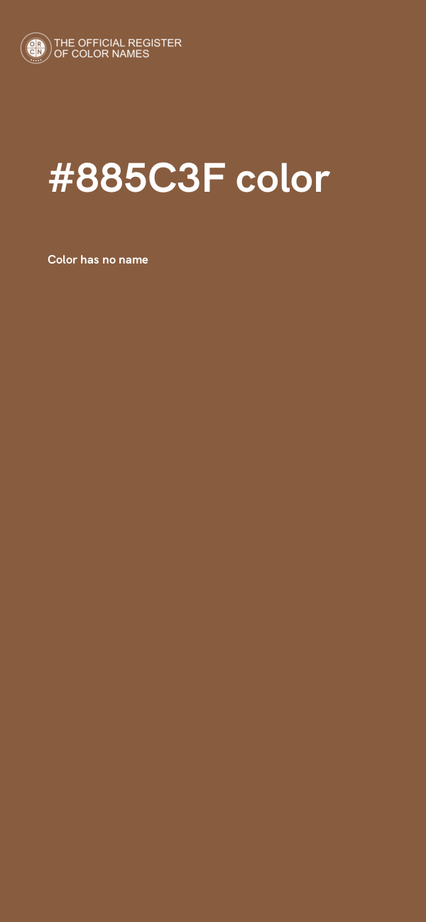 #885C3F color image