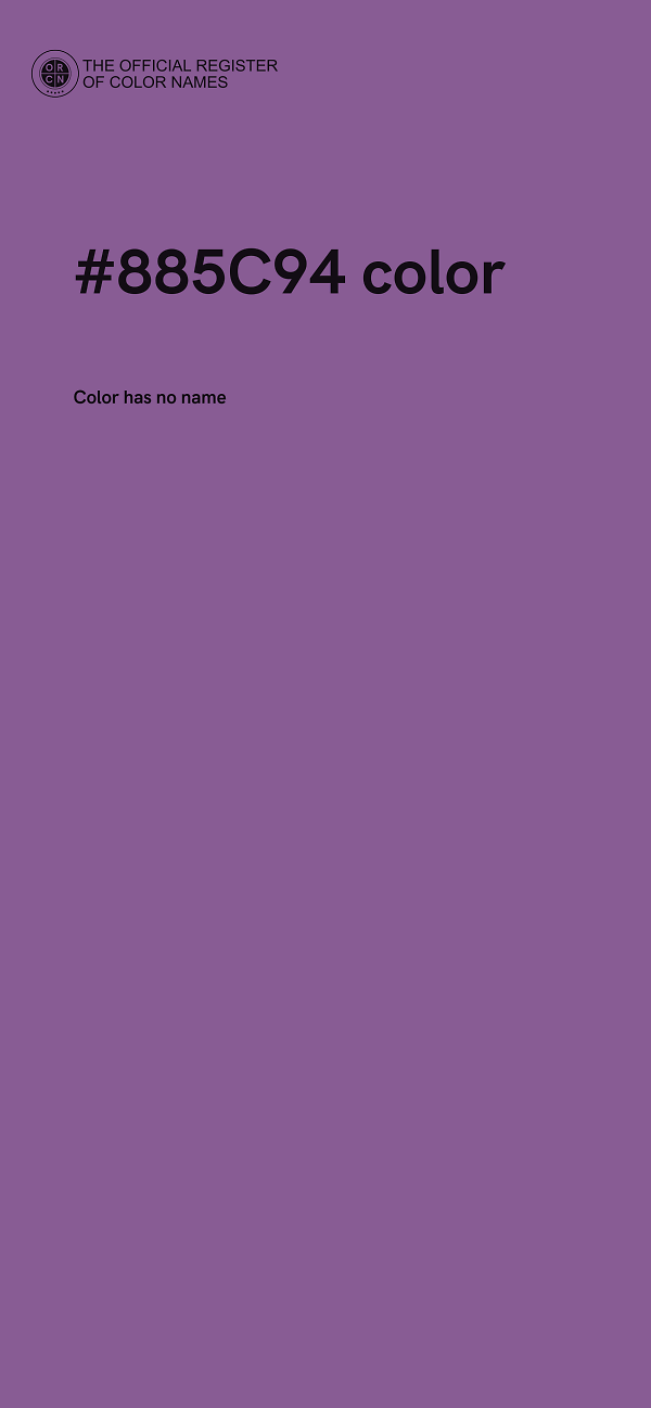 #885C94 color image