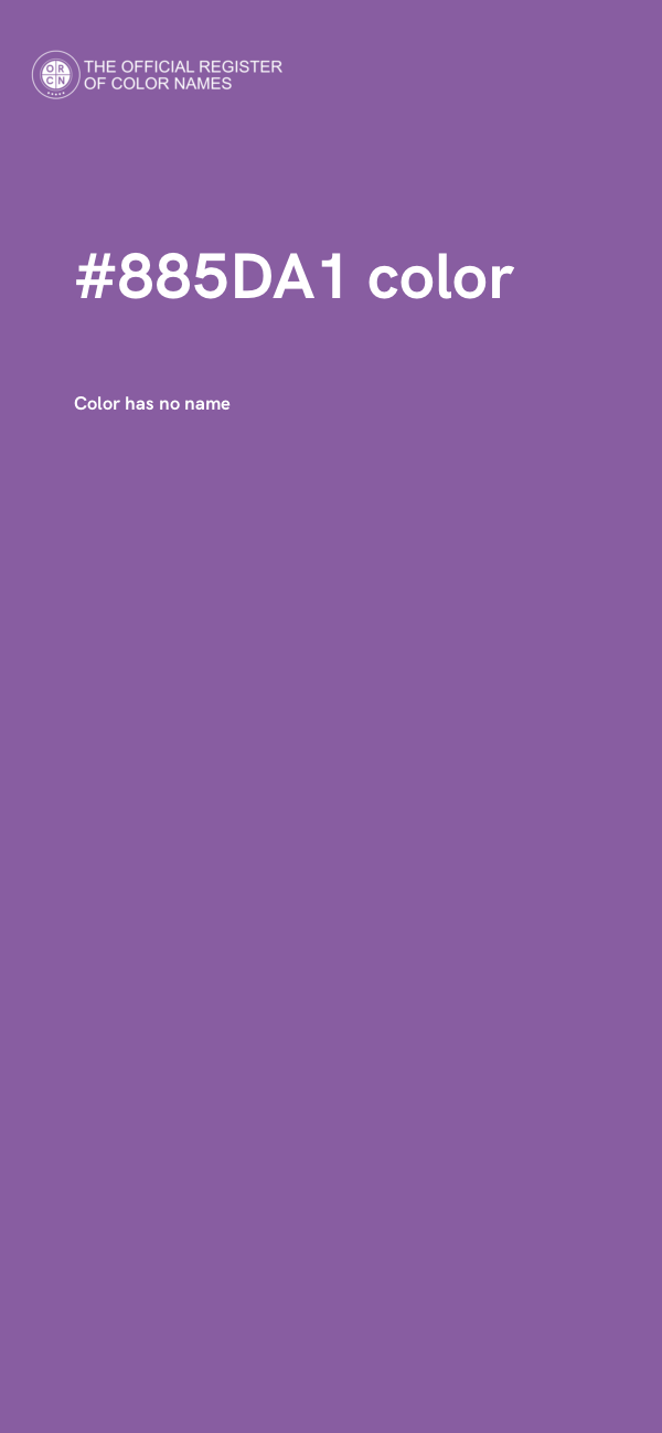 #885DA1 color image