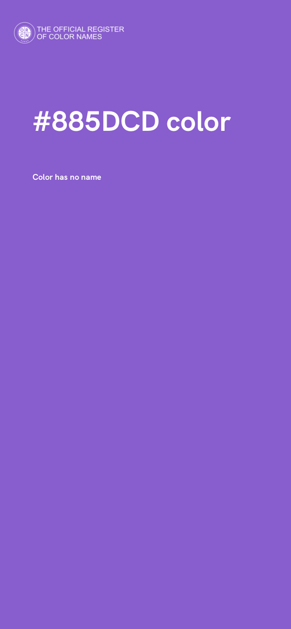 #885DCD color image