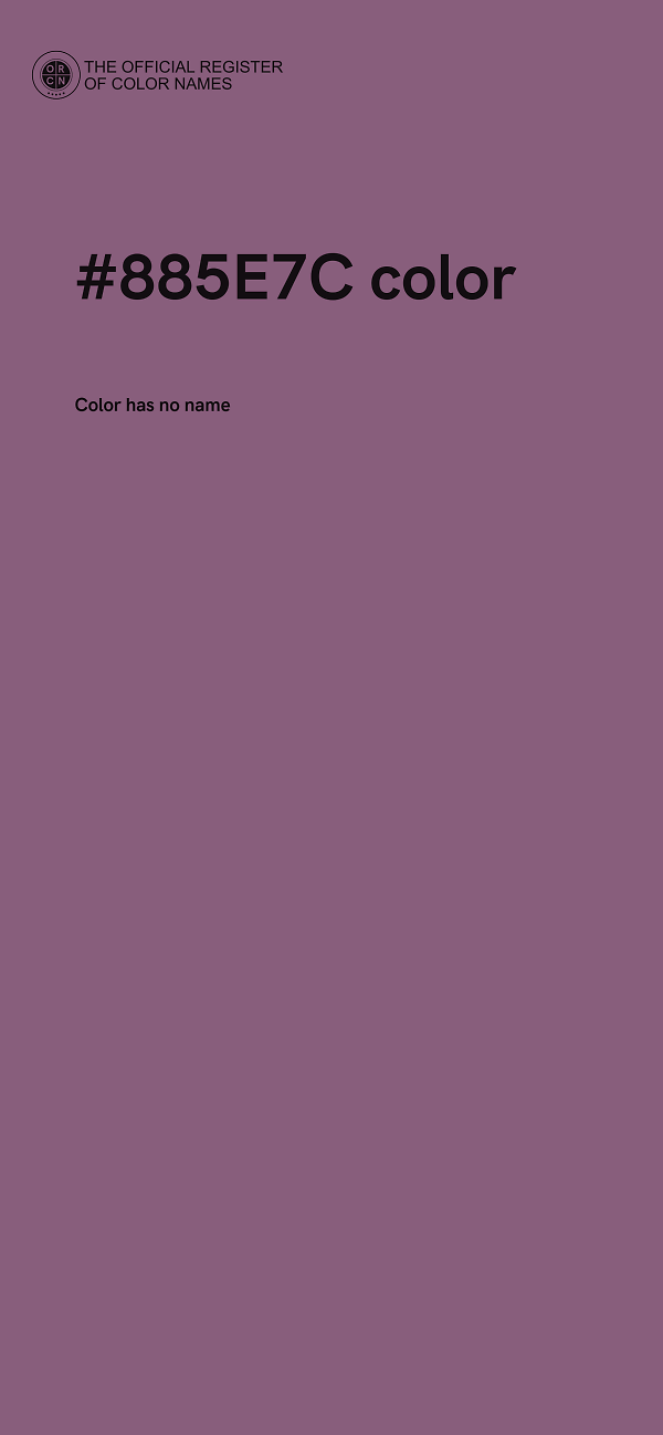 #885E7C color image