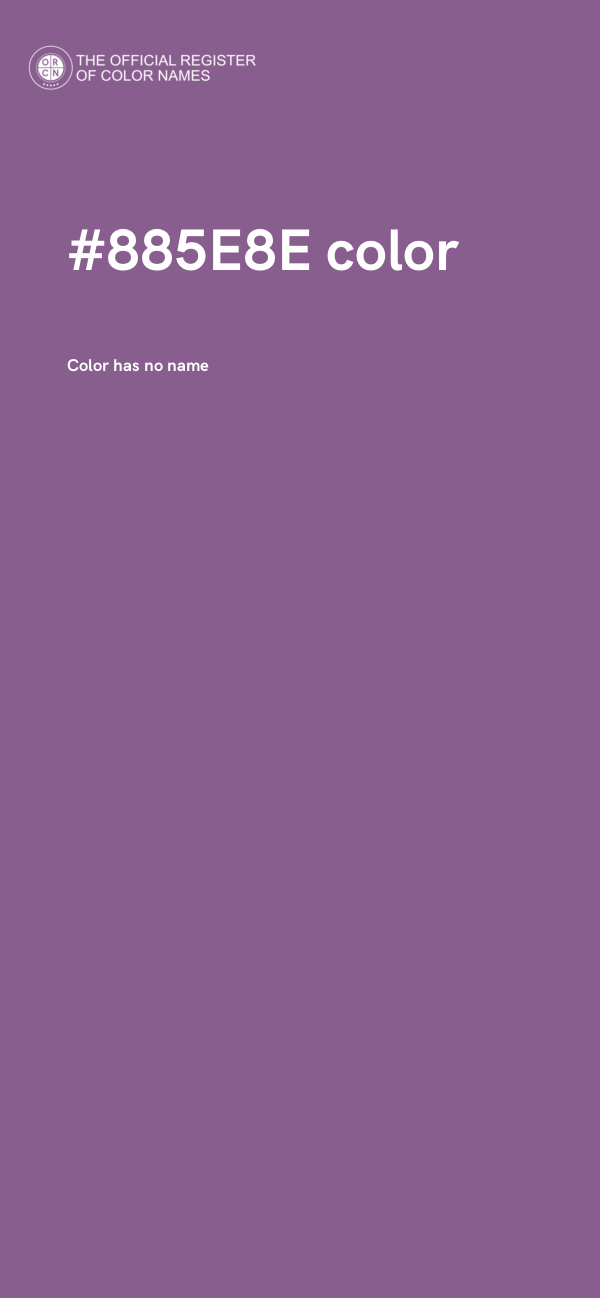 #885E8E color image