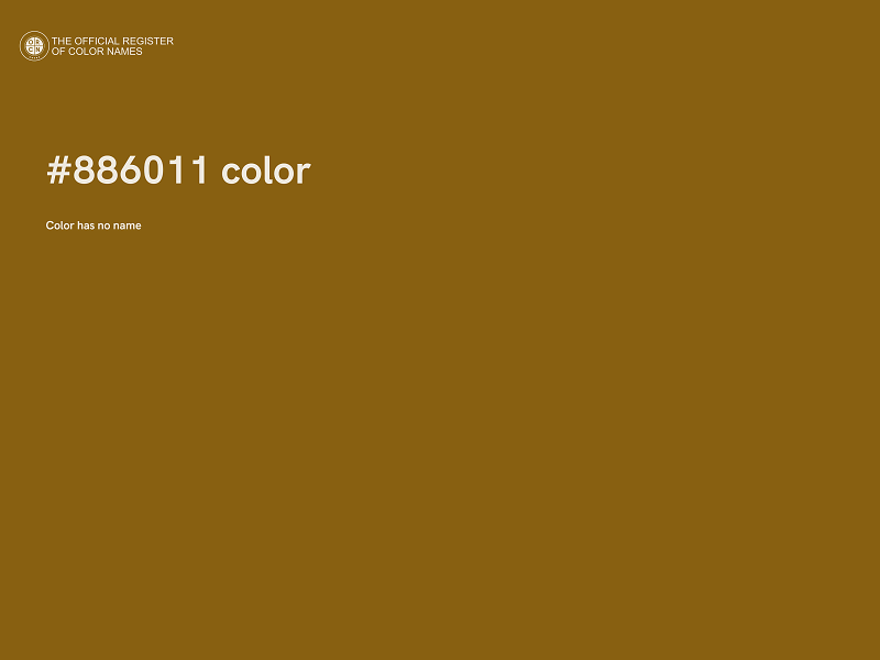 #886011 color image