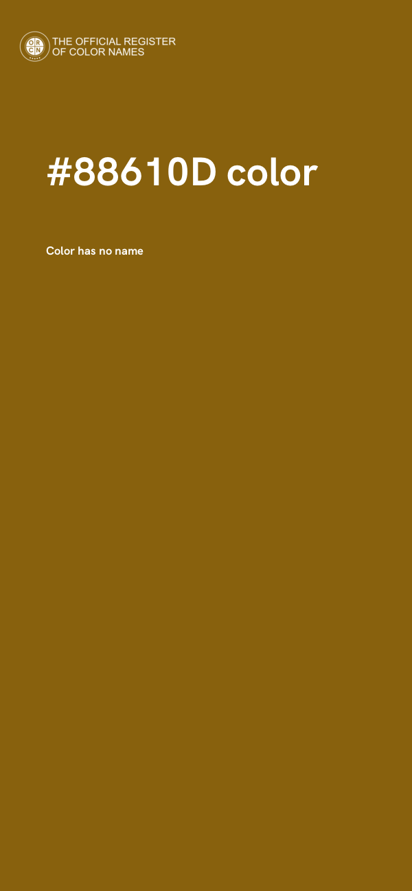 #88610D color image