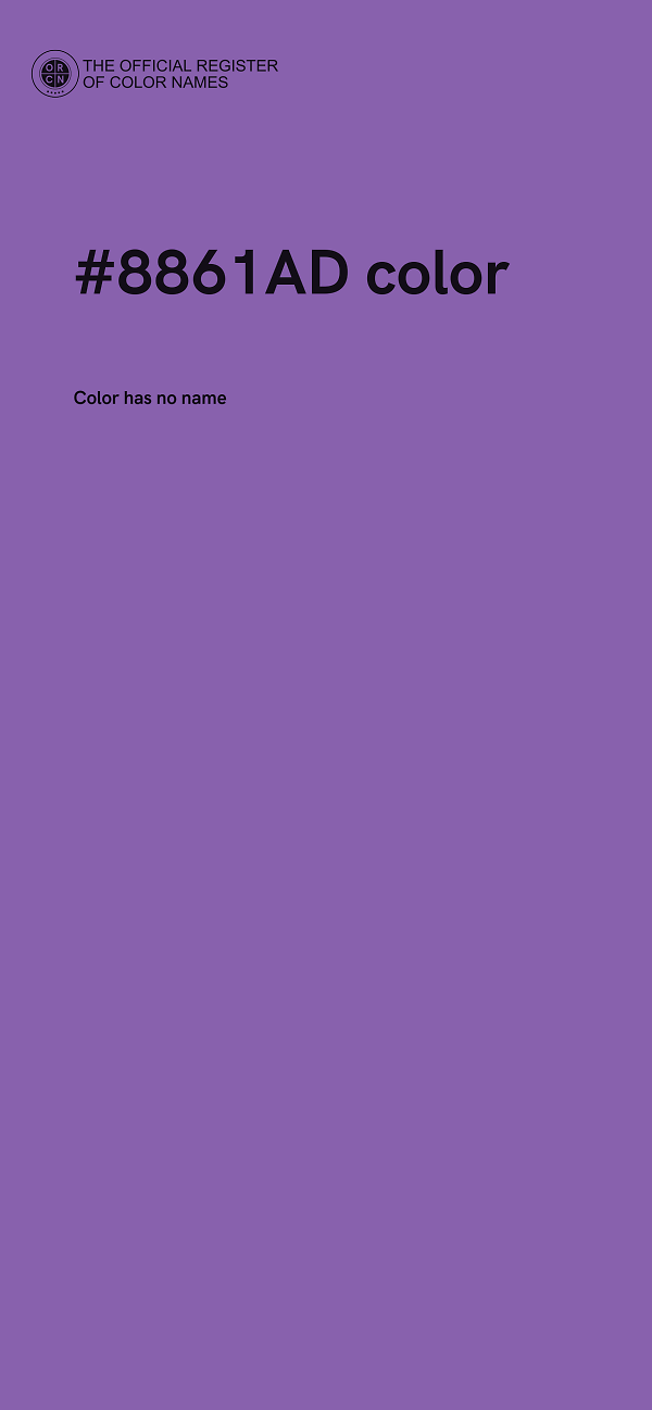 #8861AD color image