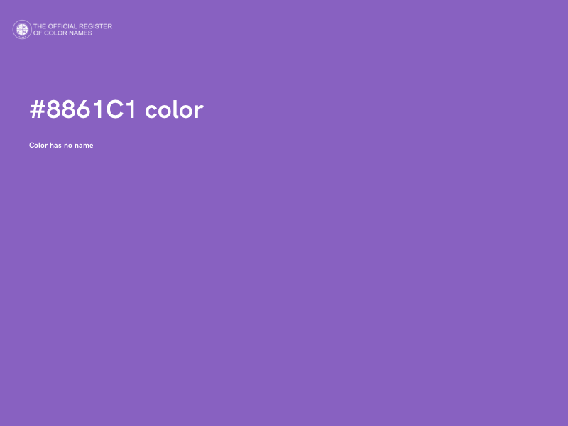 #8861C1 color image