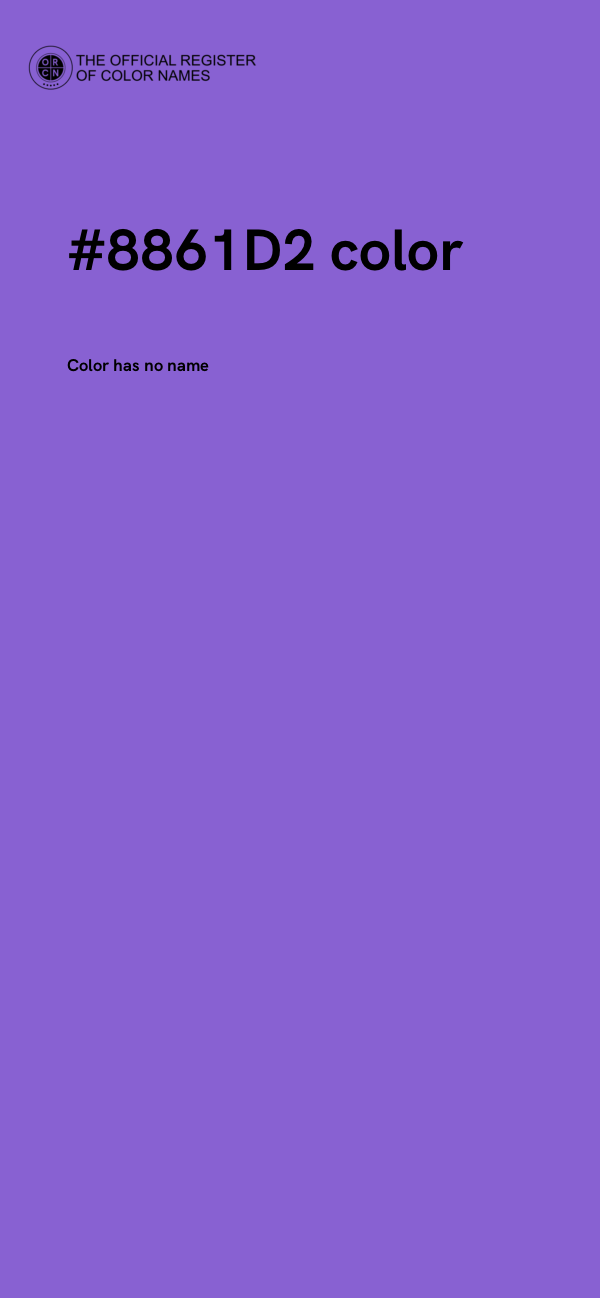 #8861D2 color image