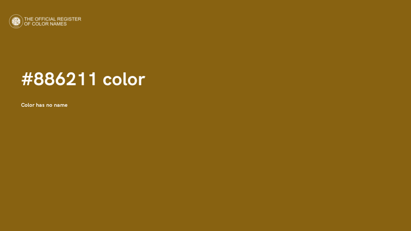 #886211 color image