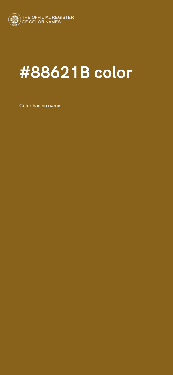 #88621B color image