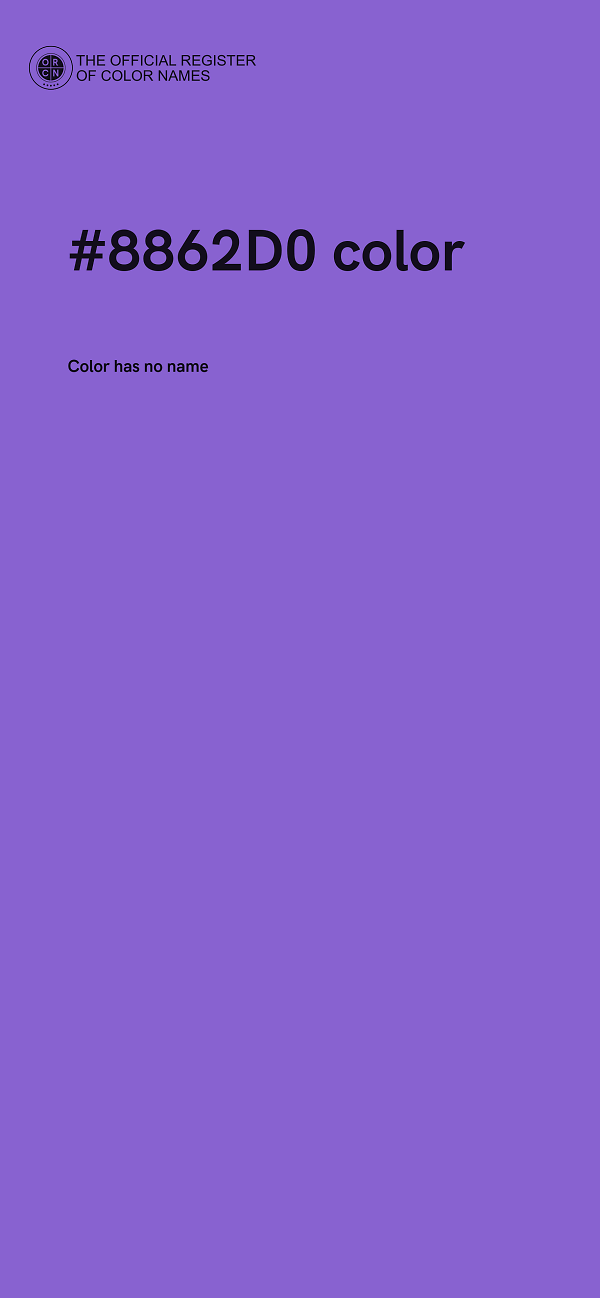 #8862D0 color image