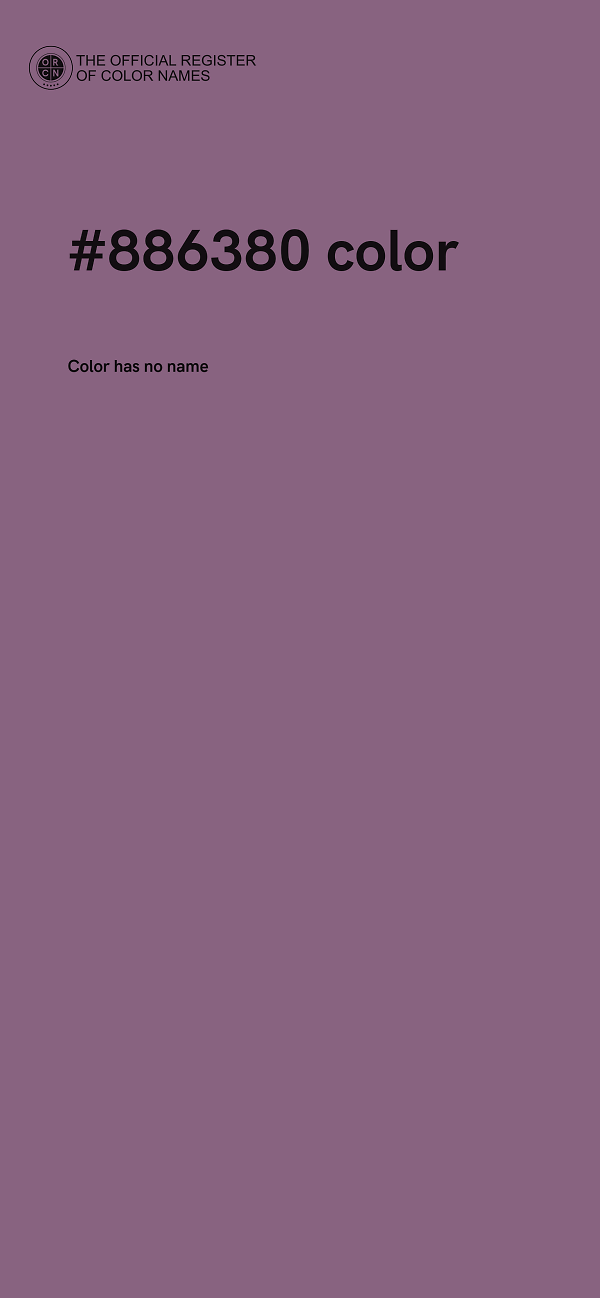 #886380 color image