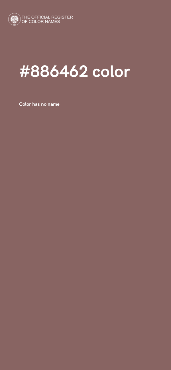 #886462 color image