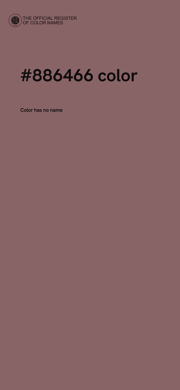 #886466 color image