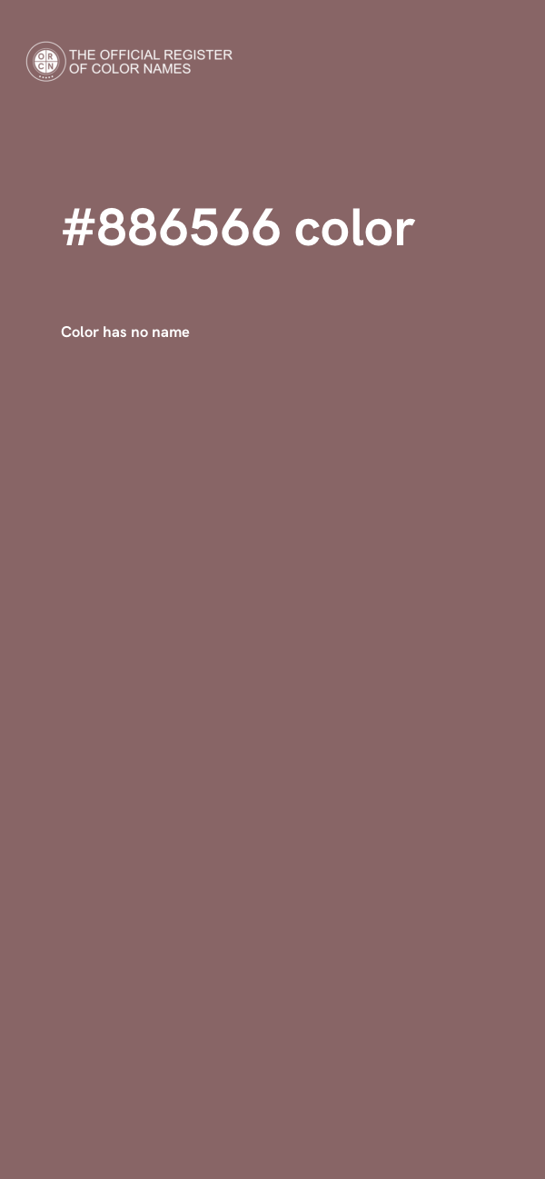#886566 color image