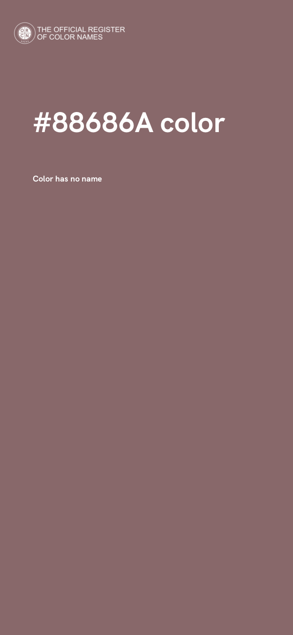 #88686A color image